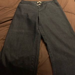 Wide leg jeans